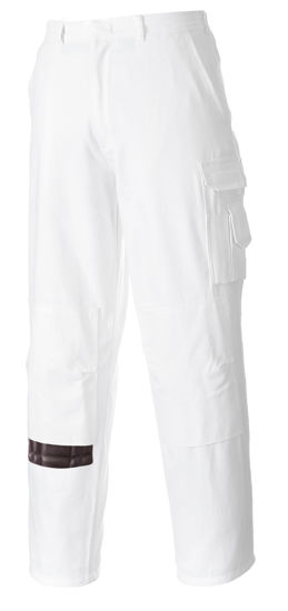 Picture of Portwest Painters Pants White Tall