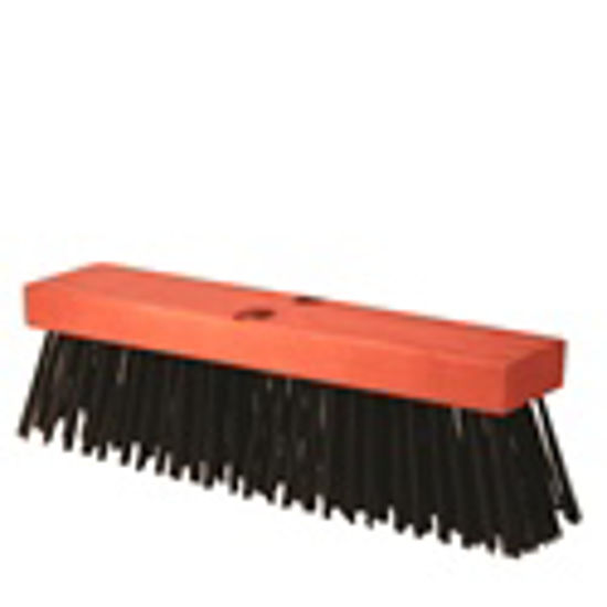 Picture of Kraft Tool Co.® - 16" Round Wire Street Broom with Handle
