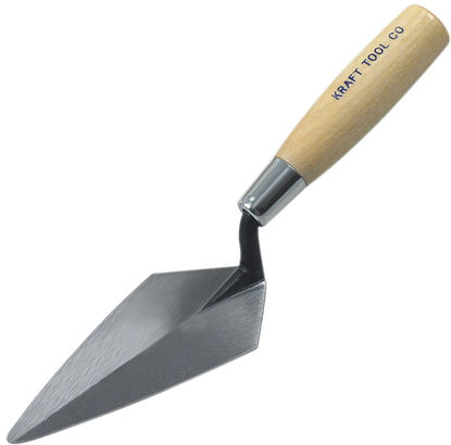 Picture of Kraft Tool Co.® - 5-1/2" x 2-1/2" Pointing Trowel with Wood Handle