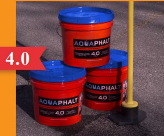 Picture of Aquaphalt 4.0 Black Water-Based Asphalt and Concrete Patch 3.5 gal