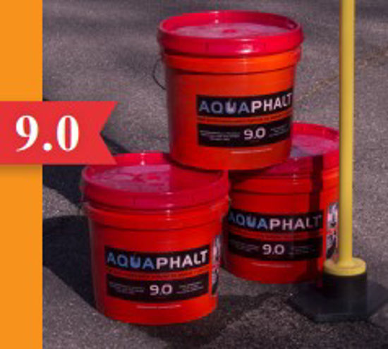 Picture of Aquaphalt 9.0 Black Water-Based Asphalt and Concrete Patch 3.5 gal