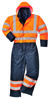 Picture of Portwest Hi Visibility Contrast Coverall Orange/Navy