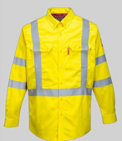 Picture of Portwest Hi Visibility Flame Resistant Shirt