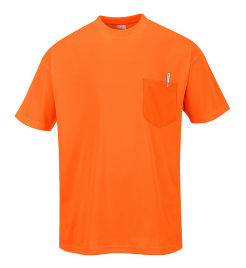 Picture of Portwest  Non ANSI Pocket Short Sleeve T-Shirt