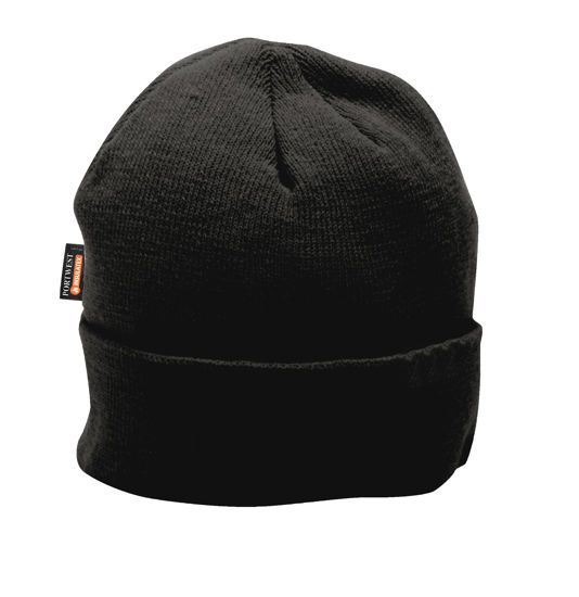Picture of Portwest Insulated Knit Cap Insulatex Lined, Black