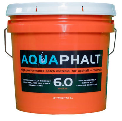 Picture of Aquaphalt 6.0 Black Water-Based Asphalt and Concrete Patch 3.5 gal