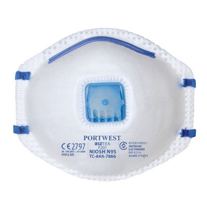 Picture of Portwest -  NIOSH N95 Mask (Pack of 10)