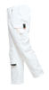 Picture of Portwest  Painters Pants White Regular