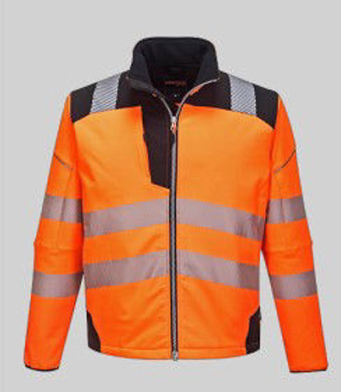 Picture of Portwest Vision Hi-Vis Softshell Jacket  Orange