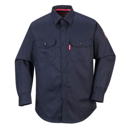 Picture of Portwest BizFlame 88/12 FR Shirt Navy