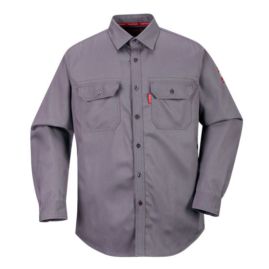 Picture of Portwest BizFlame 88/12 FR Shirt Grey